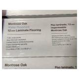 HOME DECORATORS COLLECTION Lot of 32 Cases of- Montrose Oak 7-1/2 in. W Water Resistant Laminate Wood Flooring (18.42 sq. ft./case) (589.44 total sq. ft.)