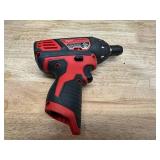 Milwaukee M12 12V Lithium-Ion Cordless 1/4 in. Hex Screwdriver (Tool-Only)