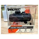 IPROTEC 1x30mm Red Dot Reflex Sights 5 MOA Red/Green Dot Black One Size 04242515
