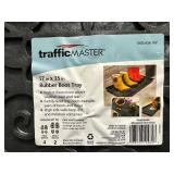 (2) TrafficMaster Black 16 in. x 30 in. x 2 in. Rubber Boot Tray