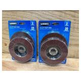 (2) HART 4 1/5" Flap Disc 2pk.