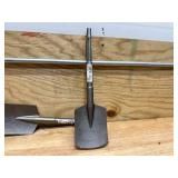 (2) Milwaukee 3/4 in Spade Bit 48-62-2095 - 16.75 in Overall Length - High Speed Steel - Spline Shank