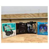 4 Pairs of Different Headphones