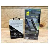 Car Road Trip Kit Including: ATOM Fusion Wireless Earbuds Headset and Numi Power Stand