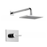 DELTA T14253 Vero 14 Series Function Trim Kit with Single-Spray Touch-Clean Rain Head, Chrome Shower Only, Without Rough