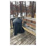 Outdoor BBQ Grill with Protective Cover