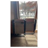 Set of 2 Adjustable Outdoor Patio Recliner Chairs