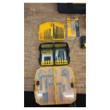 DeWalt Power Tool Set with Bag, Chargers, Drill Bits & Attachments