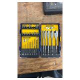 4-Piece Tool Set with Stanley Riveter, Stubby Socket Set, Drill Bits, and Power Tool Accessories