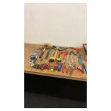 Comprehensive Set of Hand Tools Including Hammers, Pliers, and Screwdrivers