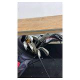 Used Golf Club Set with Callaway Bag and Accessories