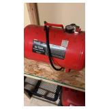 Used 10-Gallon Air Tank with Pressure Gauge