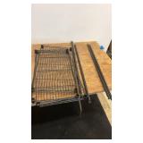 Adjustable Metal Shelving Rack with Black Wire Shelves