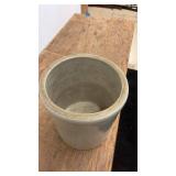 Red Wing 6 Gallon Stoneware Crock with Wing Decoration