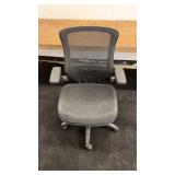 Used Ergonomic Mesh Office Chair with Adjustable Armrests