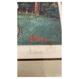 Collection of Framed Artwork by James Raedeke and Les C. Kouba