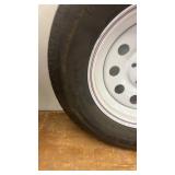 Set of 4 Pre-Mounted Trailer Tires on Steel Wheels - ST205/75R15 & ST225/75R15