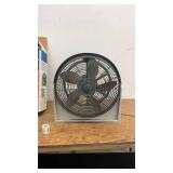 Used Lasko 20-inch Box Fan with Gray Finish