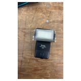 Soligor Film Camera with Lens, Strap, Tripod, and Vivitar Flash