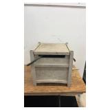 Used Garden Hose Reel Storage Box