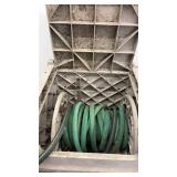 Used Garden Hose Reel Storage Box