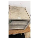 Used Garden Hose Reel Storage Box