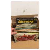 Collection of Assorted Vinyl Records in Box