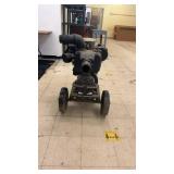 Used Portable Industrial Water Pump on Wheels