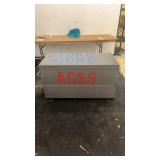 Metal Storage Container with Secure Latching