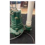 Zoeller Model 1450 Sump Pump with PVC Pipe