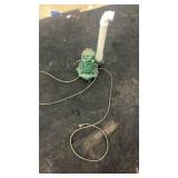 Zoeller Model 1450 Sump Pump with PVC Pipe