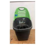 Lightweight Garden Cart with Wheels and Ergonomic Handle