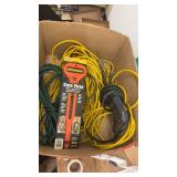 Assorted Extension Cords with 3-Outlet Splitter and Kord Strap