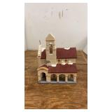 1990 Department 56 Snow Village Spanish Mission Church