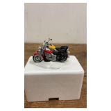 Set of 2 Miniature Die-Cast Harley Davidson Motorcycles