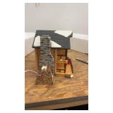 Dept 56 Snow Village Smokey Mountain Retreat Handpainted Ceramic House