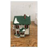 Original Snow Village Peppermint Porch Day Care House