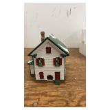 Original Snow Village Peppermint Porch Day Care House