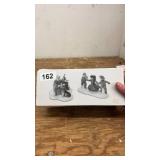 Set of Vintage Ceramic Ice Skating Figurines