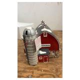 Snow Village Christmas Barn Dance Decorative Piece