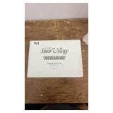 Snow Village Christmas Barn Dance Decorative Piece