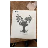 Miniature Treehouse Display with Snow Base