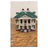 Dept 56 Snow Village "Southern Colonial" Handpainted Ceramic House