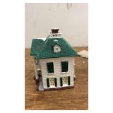 Dept 56 Snow Village "Southern Colonial" Handpainted Ceramic House