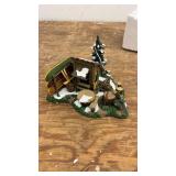 Department 56 Village Accessories: The Woodshed & Chopping Block Figurine
