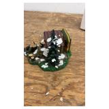 Department 56 Village Accessories: The Woodshed & Chopping Block Figurine