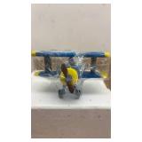 Department 56 Snow Village "Blue Airplane" Figurine