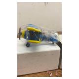 Department 56 Snow Village "Blue Airplane" Figurine