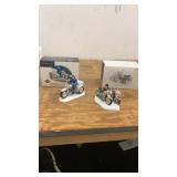Department 56 Motorcycle Figurines - Patrol and Riders Set