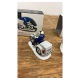 Department 56 Motorcycle Figurines - Patrol and Riders Set